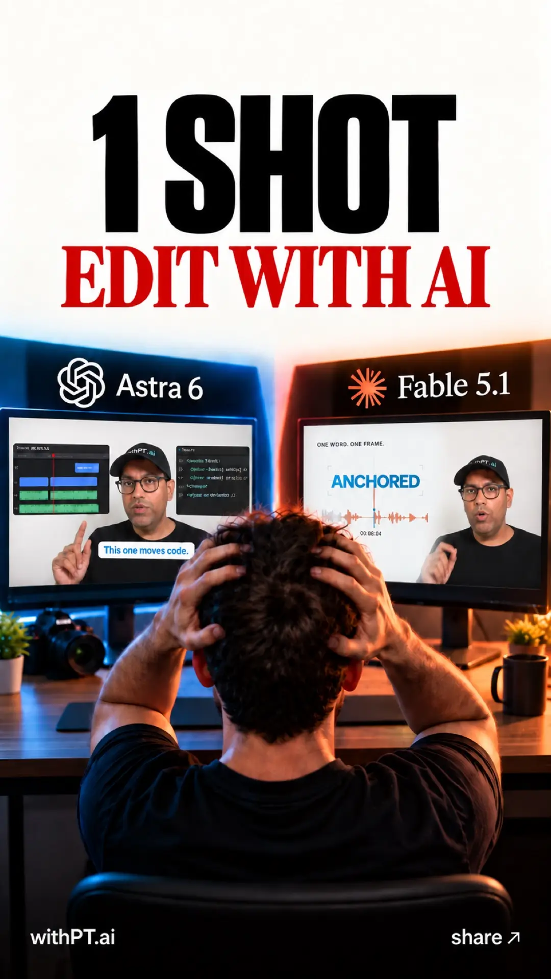 Video cover for Let AI Edit Your Video in 1 Prompt: GPT-6 Astra vs Fable 5.1